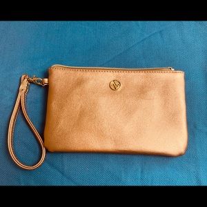 Rose gold wristlet